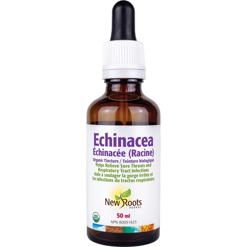 New Roots Echinacea Certified Organic 50 ml | Unbeatable Prices, Daily Deals | VITASHOP