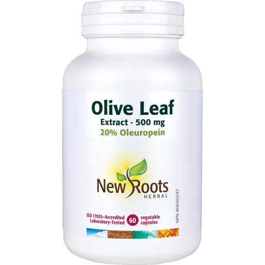 New Roots Olive Leaf Extract 500 mg 60 Capsules | Unbeatable Prices, Daily Deals | VITASHOP