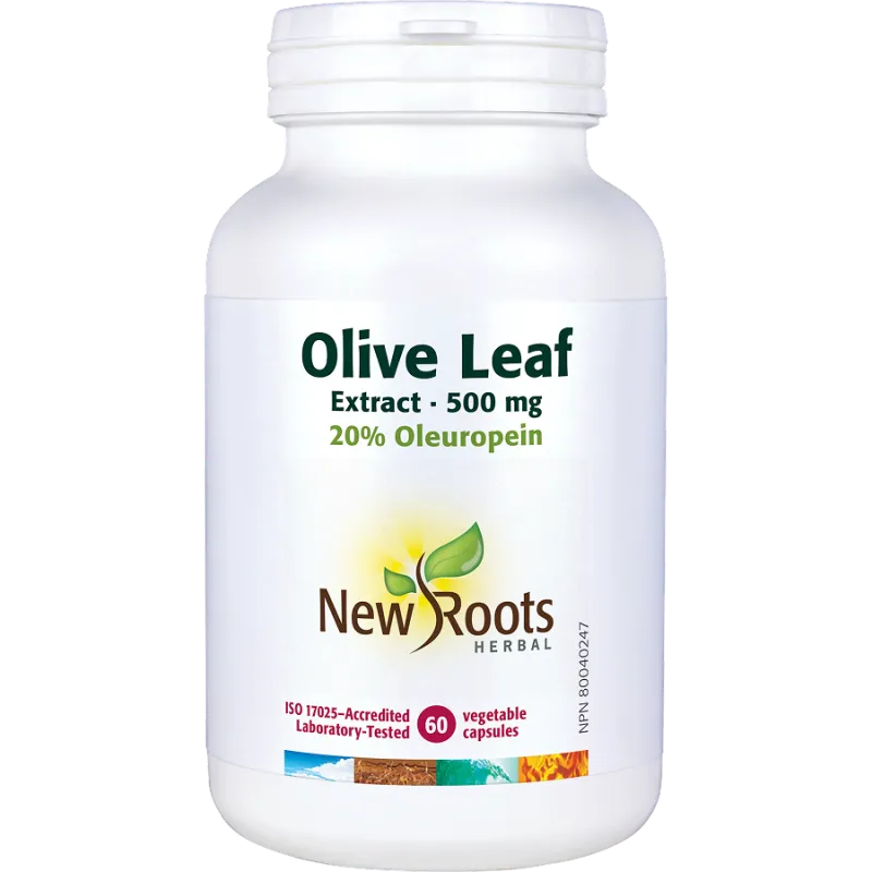 New Roots Olive Leaf Extract 500 mg 60 Capsules | 每天不同折扣, 全网最低价格 | 种类齐全的保健品店铺 VITASHOP, 只有你想不到, 没有你买不到 !