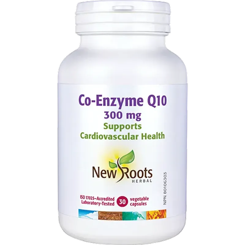 New Roots Co-Enzyme Q10 300 mg 30 Capsules | 每天不同折扣, 全网最低价格 | 种类齐全的保健品店铺 VITASHOP, 只有你想不到, 没有你买不到 !