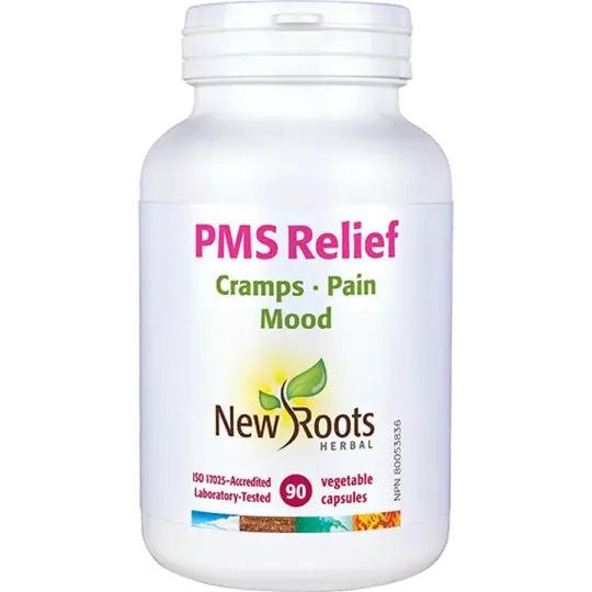 New Roots PMS Relief 90 Capsules | Unbeatable Prices, Daily Deals | VITASHOP