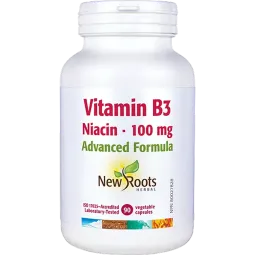New Roots Vitamin B3 Niacin 100 mg Advanced Formula 90 Capsules | 每天不同折扣, 全网最低价格 | 种类齐全的保健品店铺 VITASHOP, 只有你想不到, 没有你买不到 !
