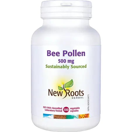 New Roots Bee Pollen 500 mg 100 Capsules | 每天不同折扣, 全网最低价格 | 种类齐全的保健品店铺 VITASHOP, 只有你想不到, 没有你买不到 !