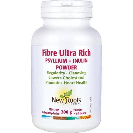 New Roots Fiber Ultra Rich Psyllium + Inulin 200 g | 每天不同折扣, 全网最低价格 | 种类齐全的保健品店铺 VITASHOP, 只有你想不到, 没有你买不到 !
