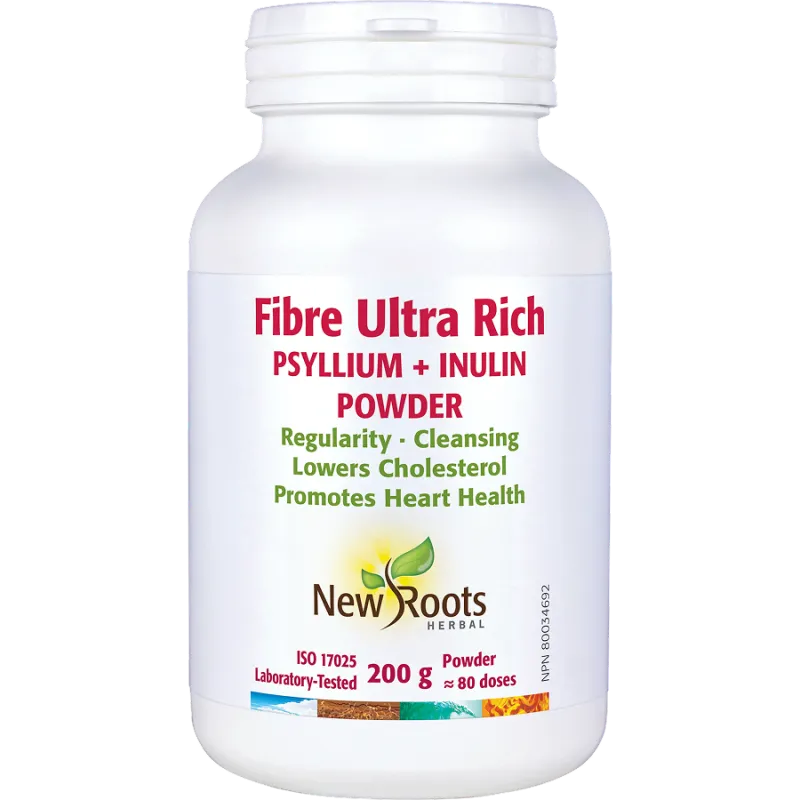 Fiber Ultra Rich Psyllium + Inulin 200 g | Safest & Easiest Shopping Vitamins Online | VITASHOP