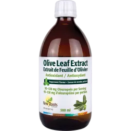 New Roots Olive Leaf Extract Antioxidant Peppermint Flavour 500 ml | Unbeatable Prices, Daily Deals | VITASHOP