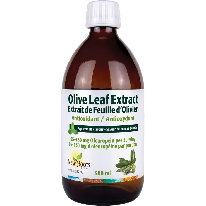 New Roots Olive Leaf Extract Antioxidant Peppermint Flavour 500 ml | 每天不同折扣, 全网最低价格 | 种类齐全的保健品店铺 VITASHOP, 只有你想不到, 没有你买不到 !