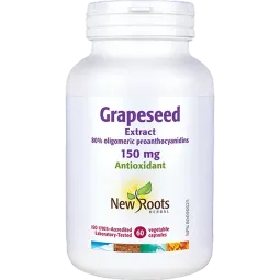 New Roots Grapeseed Extract 100 mg 60 Capsules | 每天不同折扣, 全网最低价格 | 种类齐全的保健品店铺 VITASHOP, 只有你想不到, 没有你买不到 !