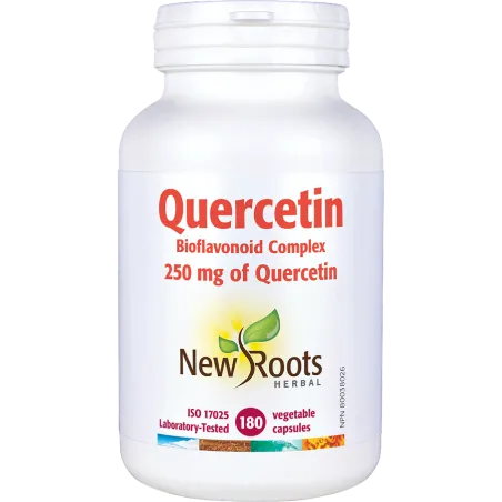New Roots Quercetin Bioflavonoid Complex 250 mg 180 Capsules | Unbeatable Prices, Daily Deals | VITASHOP