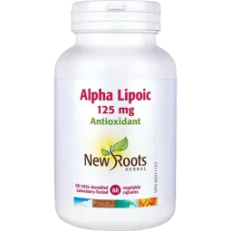 New Roots Alpha Lipoic 125 mg 60 Capsules | Unbeatable Prices, Daily Deals | VITASHOP