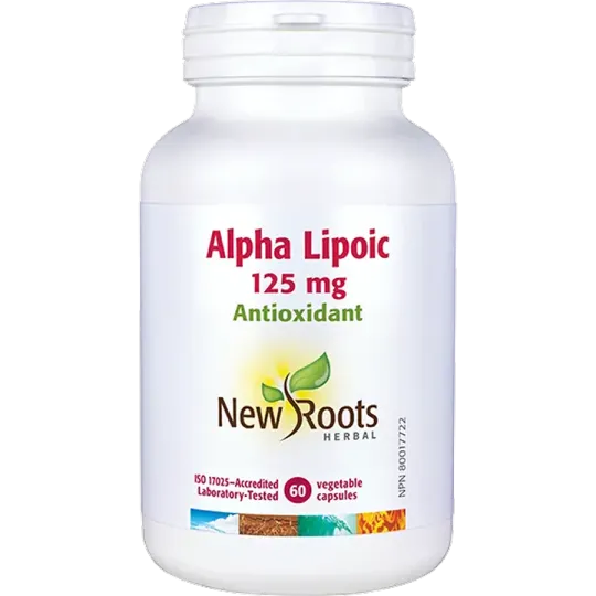 New Roots Alpha Lipoic 125 mg 60 Capsules | Unbeatable Prices, Daily Deals | VITASHOP