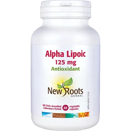 New Roots Alpha Lipoic 125 mg 60 Capsules | 每天不同折扣, 全网最低价格 | 种类齐全的保健品店铺 VITASHOP, 只有你想不到, 没有你买不到 !
