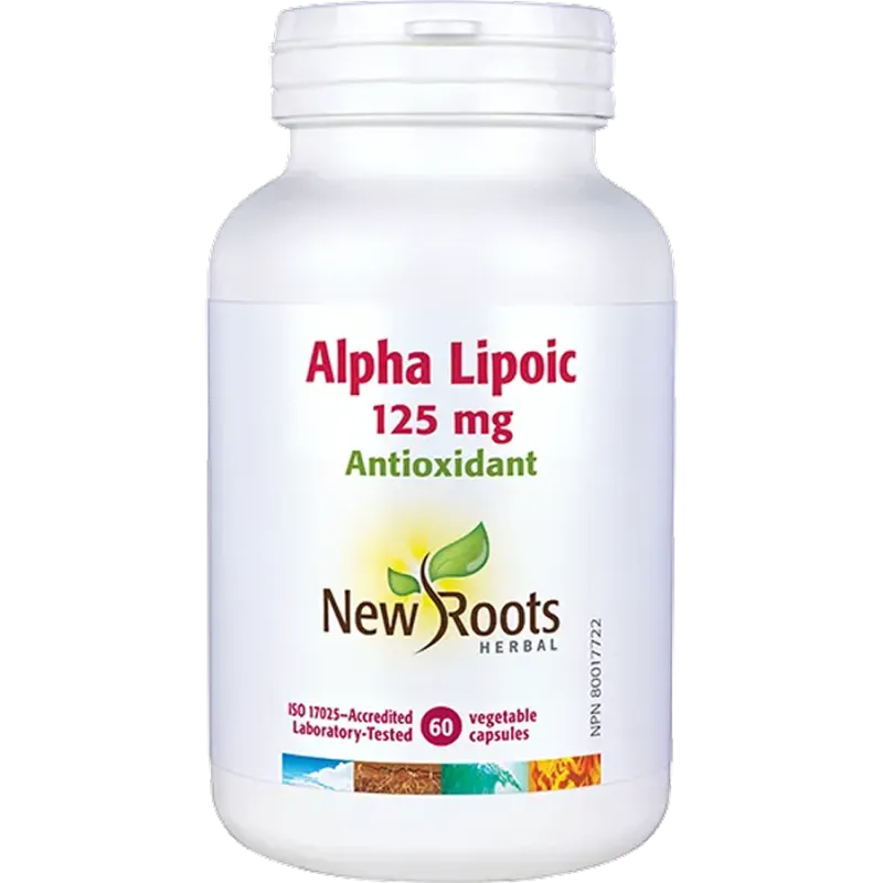 New Roots Alpha Lipoic 125 mg 60 Capsules | Unbeatable Prices, Daily Deals | VITASHOP