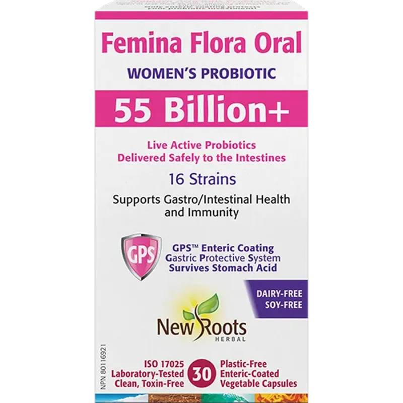 New Roots Femina Flora Oral 30 Capsules | 每天不同折扣, 全网最低价格 | 种类齐全的保健品店铺 VITASHOP, 只有你想不到, 没有你买不到 !