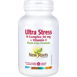 New Roots Ultra Stress B Complex 50 mg + Vitamin C 60 Capsules | 每天不同折扣, 全网最低价格 | 种类齐全的保健品店铺 VITASHOP, 只有你想不到, 没有你买不到 !