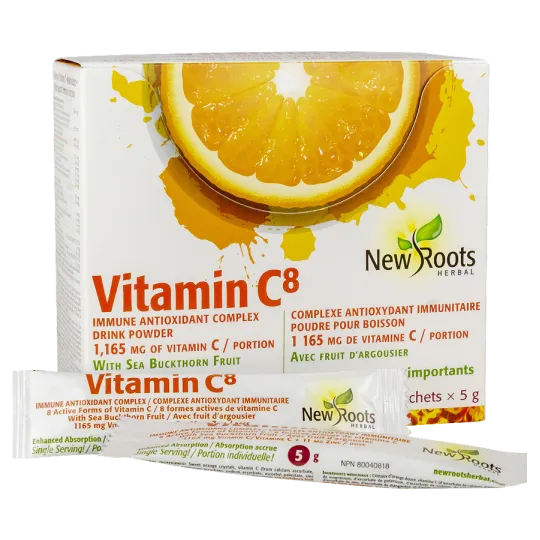 New Roots Vitamin C8 30 sachets × 5 g | 每天不同折扣, 全网最低价格 | 种类齐全的保健品店铺 VITASHOP, 只有你想不到, 没有你买不到 !