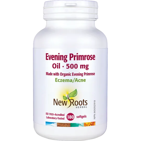 New Roots Evening Primrose Oil 500 mg Organic 180 Softgels | 每天不同折扣, 全网最低价格 | 种类齐全的保健品店铺 VITASHOP, 只有你想不到, 没有你买不到 !