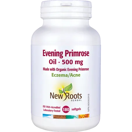 New Roots Evening Primrose Oil 500 mg Organic 180 Softgels | 每天不同折扣, 全网最低价格 | 种类齐全的保健品店铺 VITASHOP, 只有你想不到, 没有你买不到 !