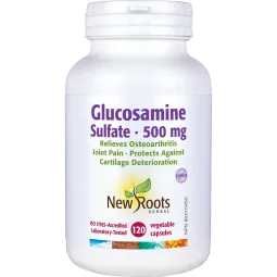 New Roots Glucosamine Sulfate 500 mg 120 Capsules | 每天不同折扣, 全网最低价格 | 种类齐全的保健品店铺 VITASHOP, 只有你想不到, 没有你买不到 !