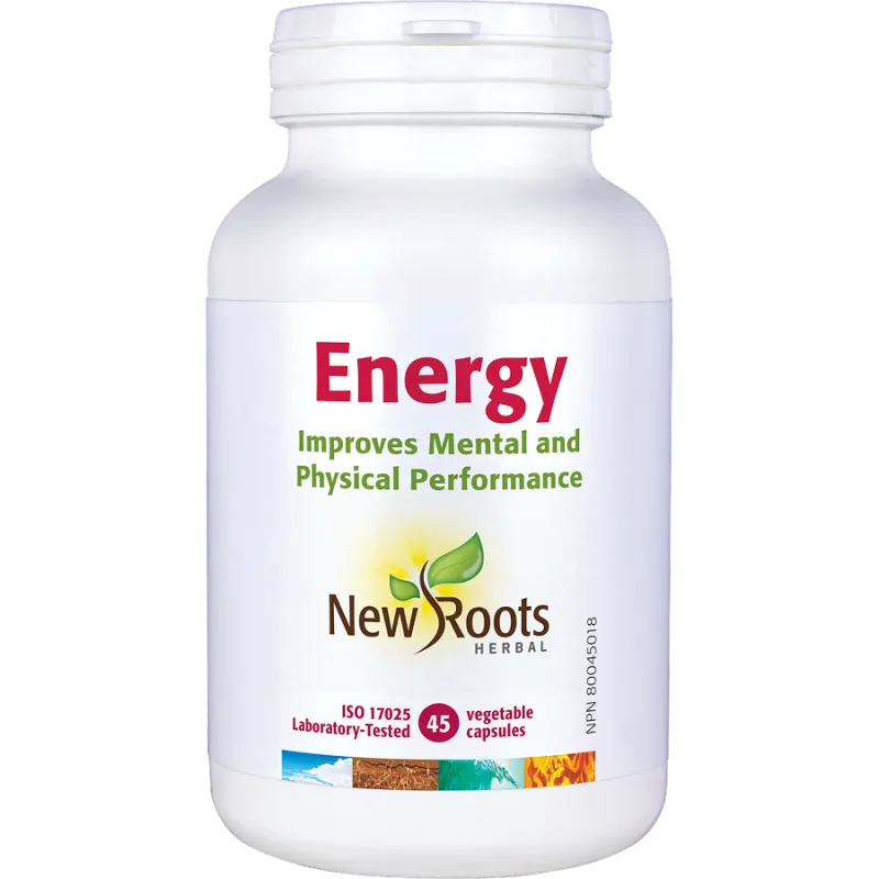 New Roots Energy Energizer 45 Capsules | 每天不同折扣, 全网最低价格 | 种类齐全的保健品店铺 VITASHOP, 只有你想不到, 没有你买不到 !