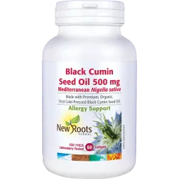 New Roots Black Cumin Seed Oil 500 mg 60 Softgels | 每天不同折扣, 全网最低价格 | 种类齐全的保健品店铺 VITASHOP, 只有你想不到, 没有你买不到 !