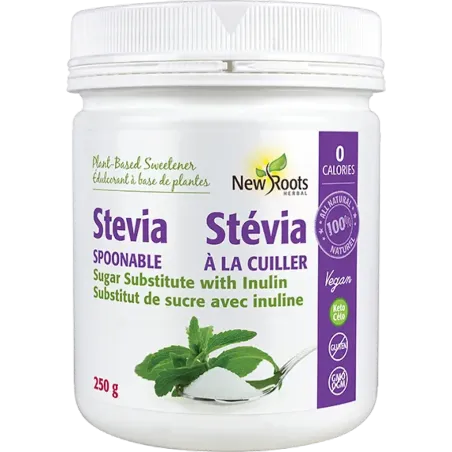 New Roots Stevia Sugar Spoonable 250 g | 每天不同折扣, 全网最低价格 | 种类齐全的保健品店铺 VITASHOP, 只有你想不到, 没有你买不到 !