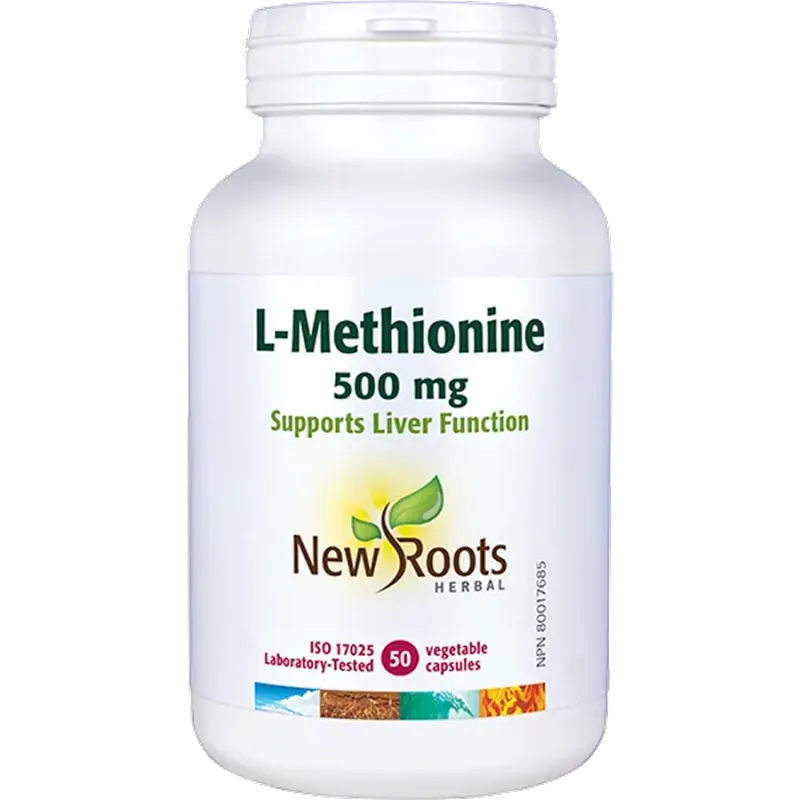 New Roots L-Methionine 500 mg 50 Capsules | 每天不同折扣, 全网最低价格 | 种类齐全的保健品店铺 VITASHOP, 只有你想不到, 没有你买不到 !