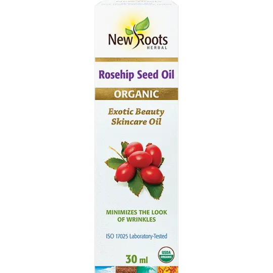 New Roots Rosehip Seed Oil Rosa Mosqueta Certified Organic 30 ml | 每天不同折扣, 全网最低价格 | 种类齐全的保健品店铺 VITASHOP, 只有你想不到, 没有你买不到 !