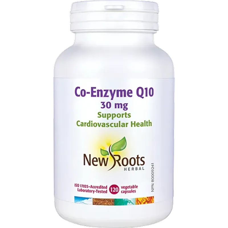 New Roots Co-Enzyme Q10 30 mg 120 Capsules | 每天不同折扣, 全网最低价格 | 种类齐全的保健品店铺 VITASHOP, 只有你想不到, 没有你买不到 !