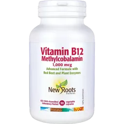 New Roots 뉴 루츠 비타민 B12 메틸코발라민 1,000mcg 90캡슐 | 매일 업데이트되는 특가 상품 | VITASHOP