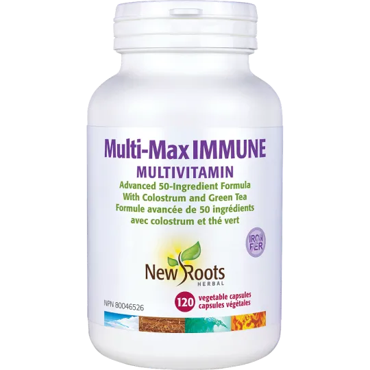 New Roots Multi-Max Immune Multivitamin  120 Capsules | 每天不同折扣, 全网最低价格 | 种类齐全的保健品店铺 VITASHOP, 只有你想不到, 没有你买不到 !