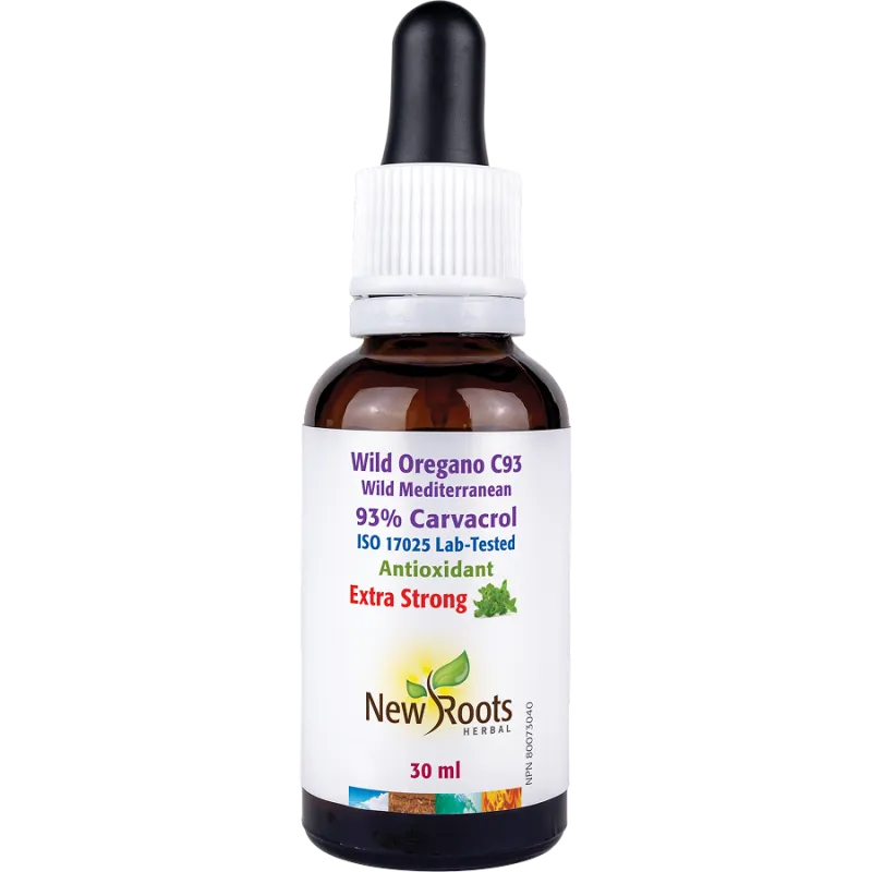 New Roots Wild Oregano C93 Extra Strong 1:3 Blend Oregano Oil to Olive Oil 30 ml | 每天不同折扣, 全网最低价格 | 种类齐全的保健品店铺 VITASHOP, 只有你想不到,