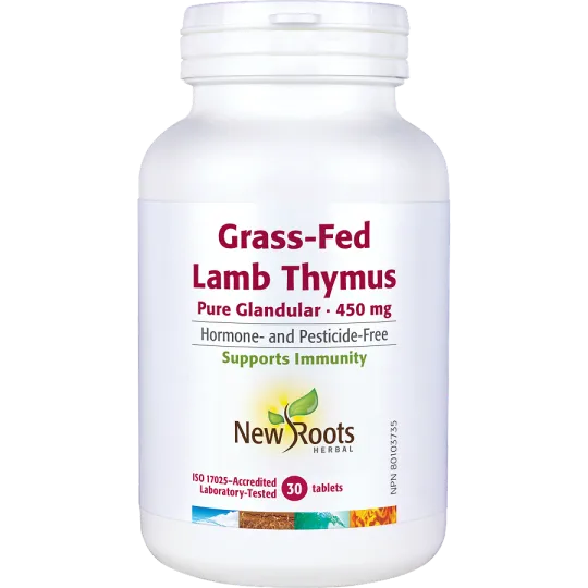 New Roots Grass-Fed Lamb Thymus 30 Tablets | 每天不同折扣, 全网最低价格 | 种类齐全的保健品店铺 VITASHOP, 只有你想不到, 没有你买不到 !
