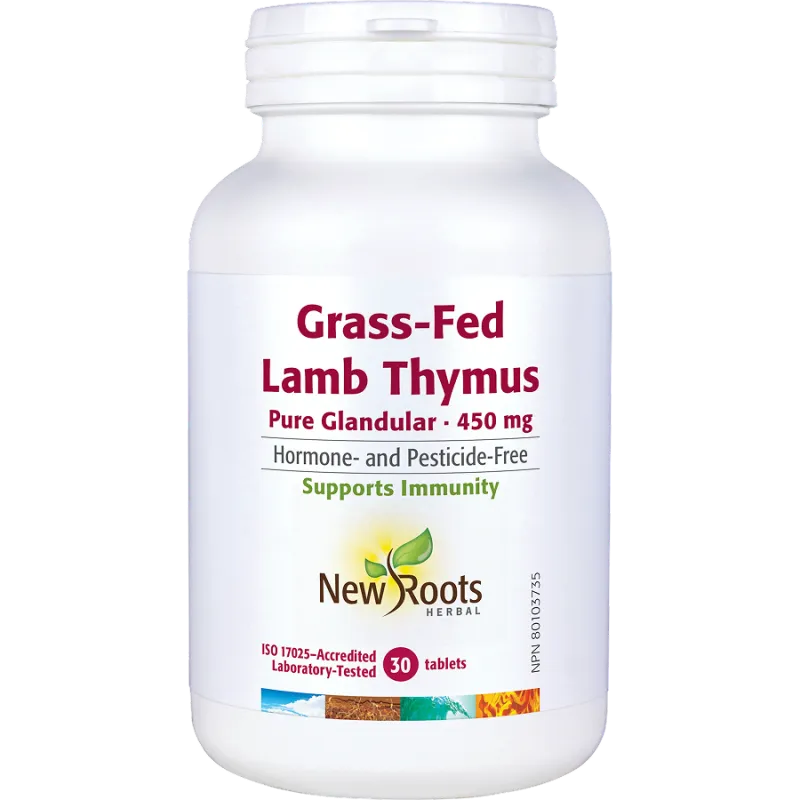 New Roots Grass-Fed Lamb Thymus 30 Tablets | Unbeatable Prices, Daily Deals | VITASHOP
