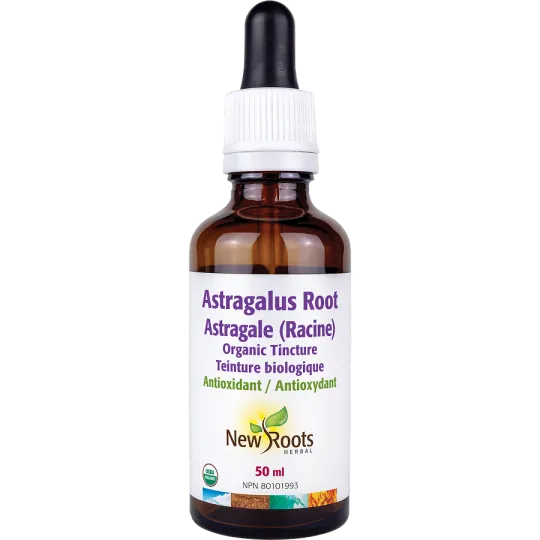 New Roots Astragalus Root Certified Organic 50 ml | 每天不同折扣, 全网最低价格 | 种类齐全的保健品店铺 VITASHOP, 只有你想不到, 没有你买不到 !