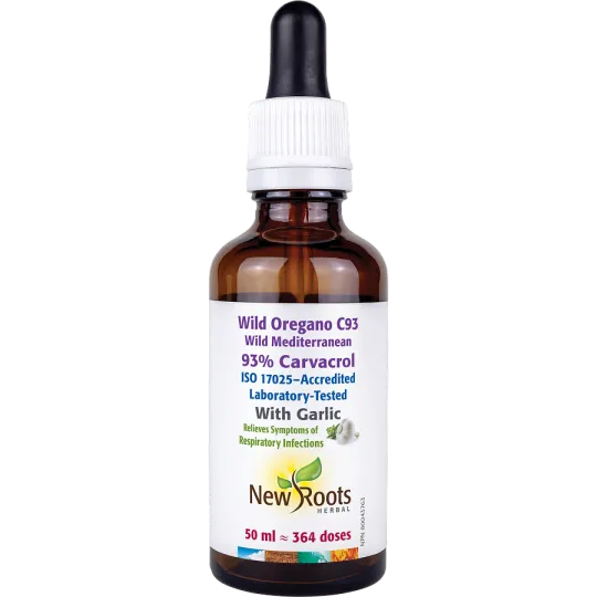 New Roots Wild Oregano C93 With Garlic 50 ml | Unbeatable Prices, Daily Deals | VITASHOP