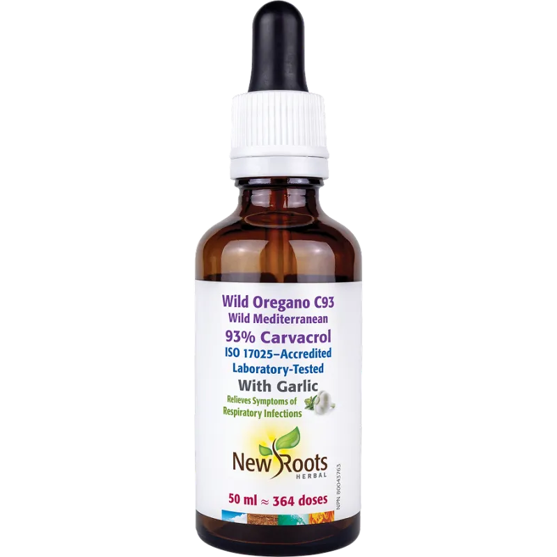 New Roots Wild Oregano C93 With Garlic 50 ml | Unbeatable Prices, Daily Deals | VITASHOP