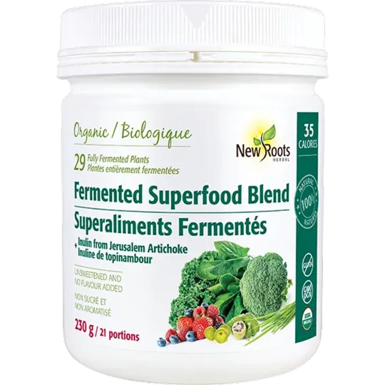 New Roots Fermented Superfood Blend + Inulin from Jerusalem Artichoke 230 g | 每天不同折扣, 全网最低价格 | 种类齐全的保健品店铺 VITASHOP, 只有你想不到, 没有你买
