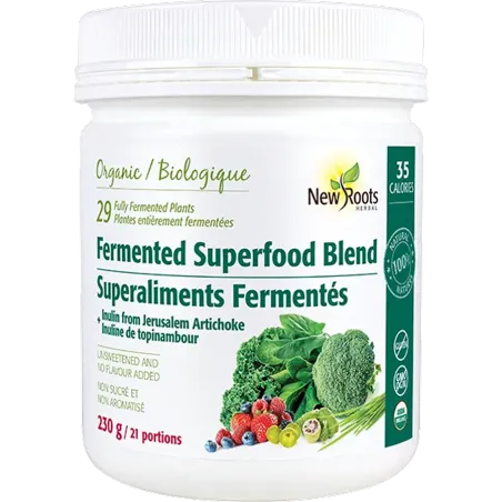 New Roots Fermented Superfood Blend + Inulin from Jerusalem Artichoke 230 g | 每天不同折扣, 全网最低价格 | 种类齐全的保健品店铺 VITASHOP, 只有你想不到, 没有你买