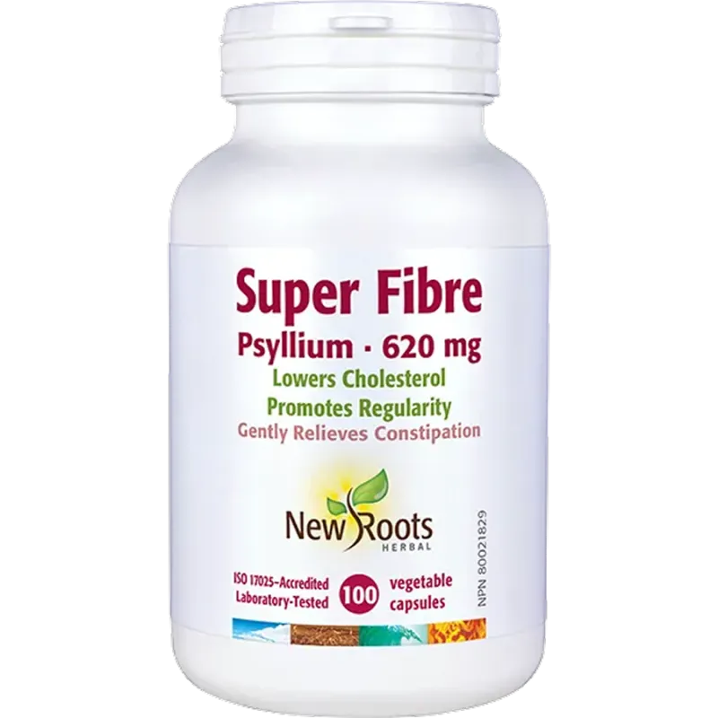 New Roots Super Fiber Psyllium 100 Capsules | Unbeatable Prices, Daily Deals | VITASHOP