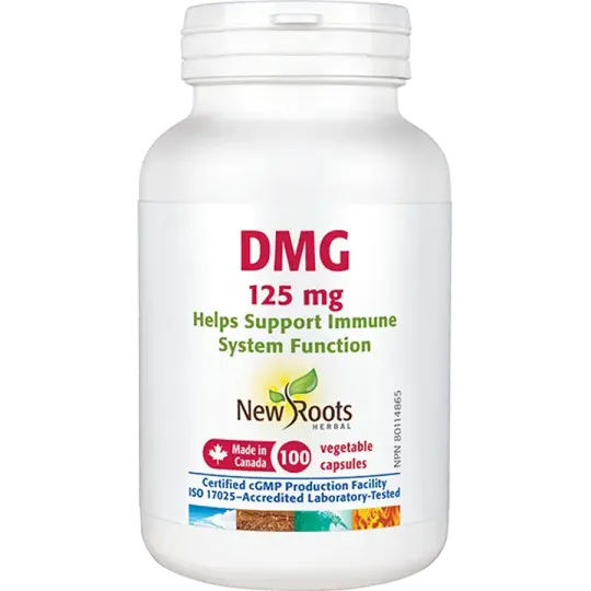 New Roots DMG 125 mg 100 Capsules | Unbeatable Prices, Daily Deals | VITASHOP