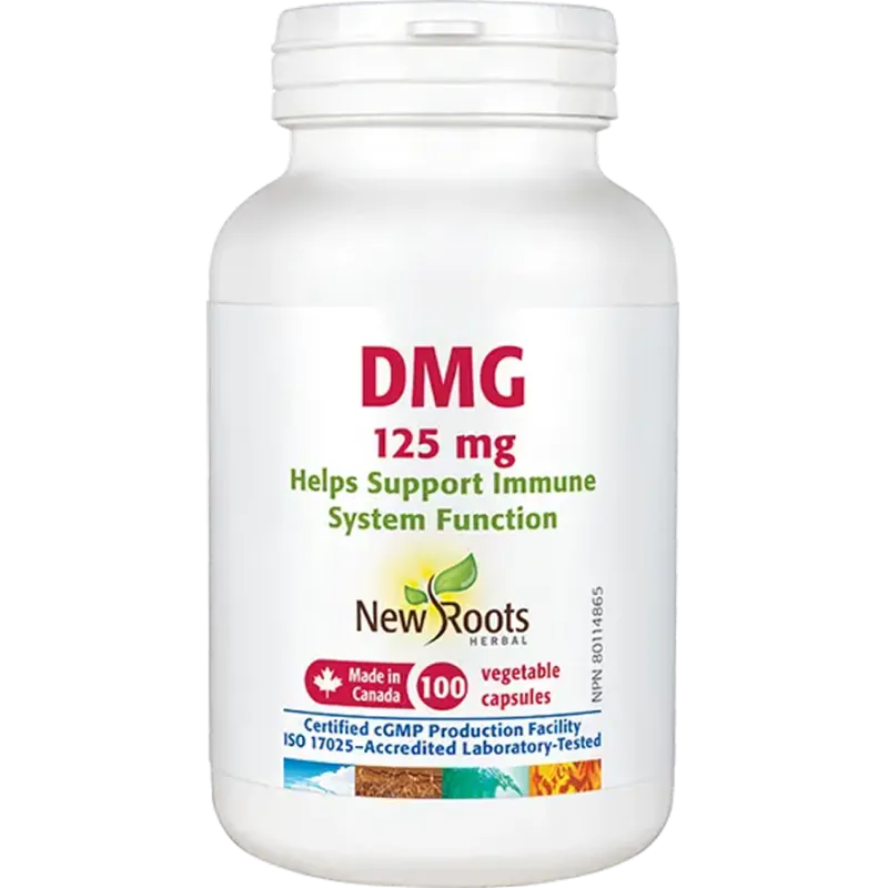New Roots DMG 125 mg 100 Capsules | Unbeatable Prices, Daily Deals | VITASHOP
