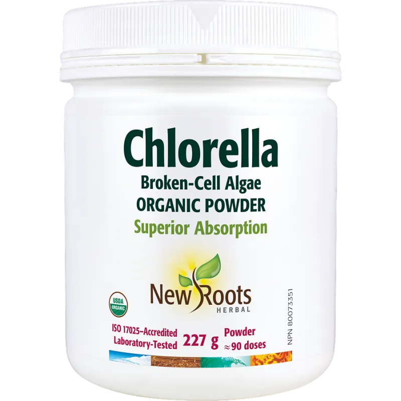 New Roots Chlorella 227 g | Unbeatable Prices, Daily Deals | VITASHOP
