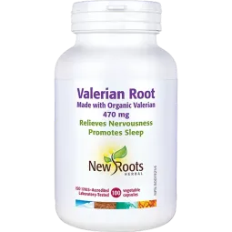 New Roots Valerian Root 470 mg 100 Capsules | 每天不同折扣, 全网最低价格 | 种类齐全的保健品店铺 VITASHOP, 只有你想不到, 没有你买不到 !
