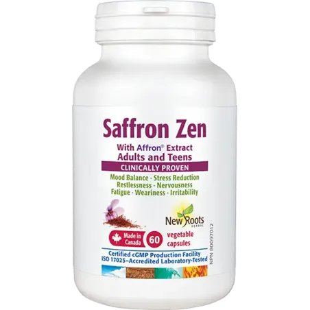 New Roots Saffron Zen 60 Vegi-Capsules |MISUMI