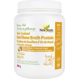 New Roots Beef Bone Broth Protein + Organic Fermented Ginger 300 g | 每天不同折扣, 全网最低价格 | 种类齐全的保健品店铺 VITASHOP, 只有你想不到, 没有你买不到 !