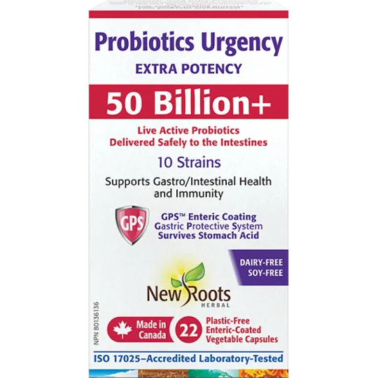 New Roots Probiotics Urgency 22 Capsules | Unbeatable Prices, Daily Deals | VITASHOP