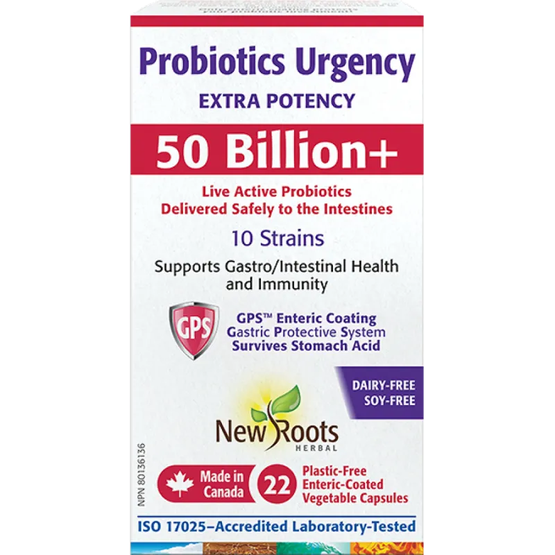 New Roots Probiotics Urgency 22 Capsules | 每天不同折扣, 全网最低价格 | 种类齐全的保健品店铺 VITASHOP, 只有你想不到, 没有你买不到 !