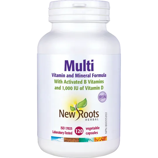 New Roots Multi Vitamin and Mineral Formula 120 Capsules | Unbeatable Prices, Daily Deals | VITASHOP