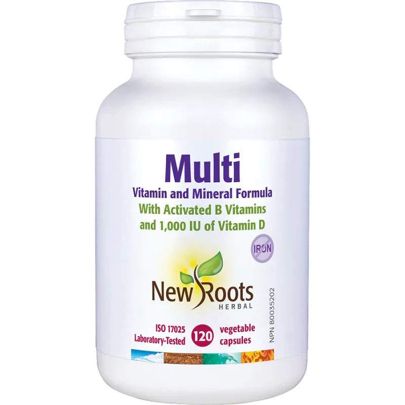 New Roots Multi Vitamin and Mineral Formula 120 Capsules | Unbeatable Prices, Daily Deals | VITASHOP